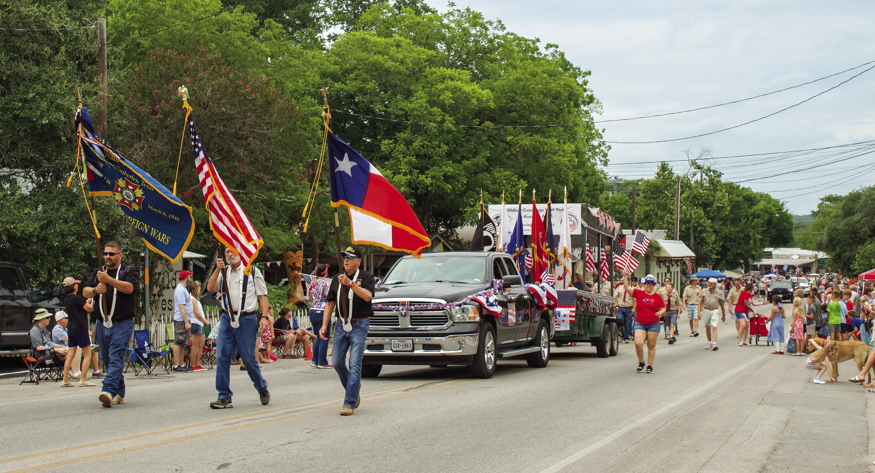 Fourth of July parade takes over downtown Wimberley Wimberley View